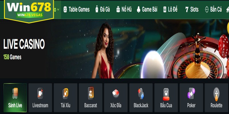 Casino WIN678 là địa chỉ giải trí trực tuyến nổi bật với quy mô bài bản