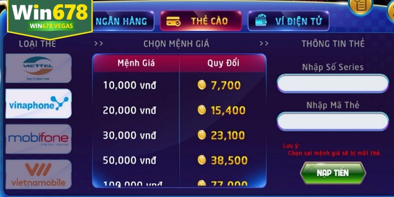 Rút bằng thẻ cào điện thoại mang đến sự tiện lợi, nhanh chóng cho nhiều người