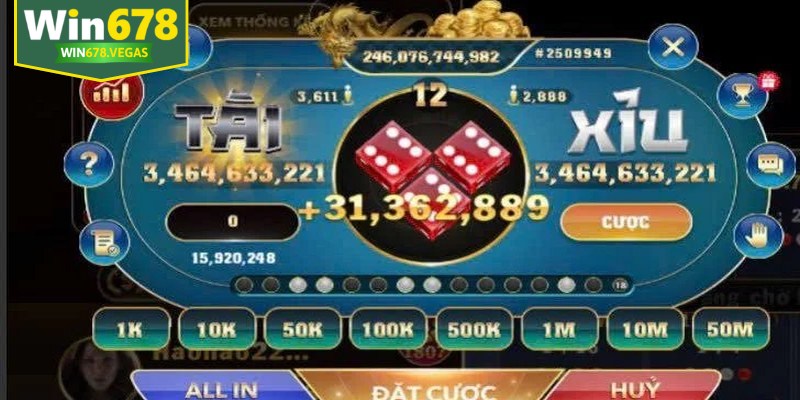 Tài xỉu WIN678 được nhiều bet thủ lựa chọn nhờ sở hữu ưu điểm nổi bật