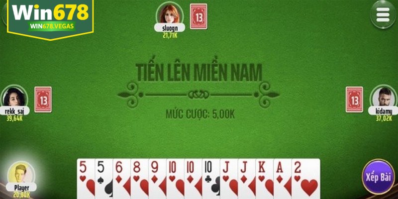 Tiến lên miền Nam là tựa game bài truyền thống mang đậm nét văn hóa giải trí